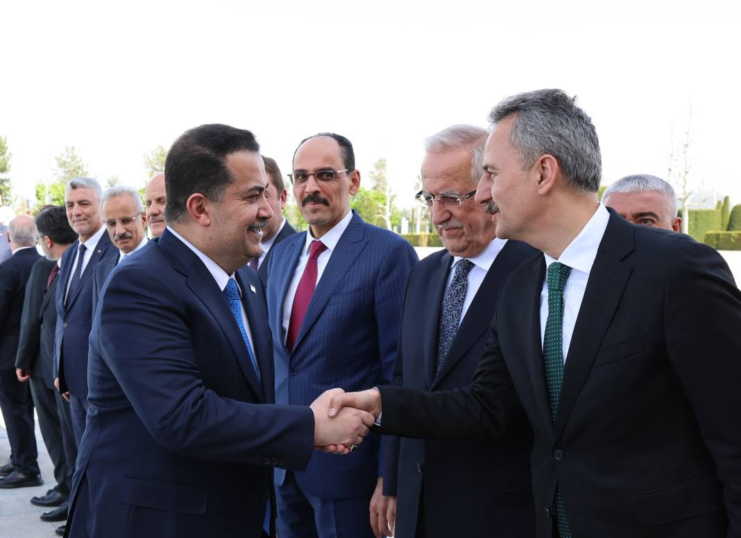 Irak Başbakanı Ankara’da! Külliye’de resmi tören: Sudani’den güç birliği mesajı... - Resim: 9